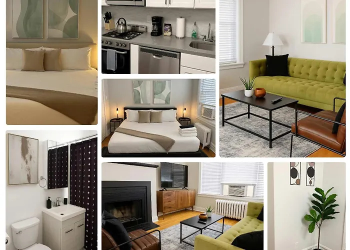 Modern 2br With Reliable Wi-fi - Roscoe 30 Апартаменты Чикаго